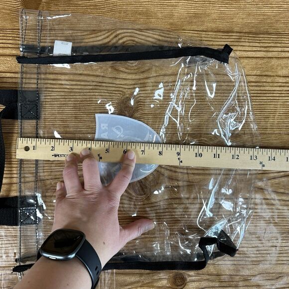 NFL Raiders Clear Messenger Tote Bag Two Lanyards And Two Wristbands NFL Lot - Picture 4 of 16